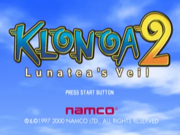 Klonoa 2 - Lunatea's Veil screen shot title